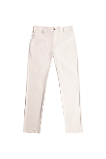 Tech Pantalon Beige — Refined Everyday Fit