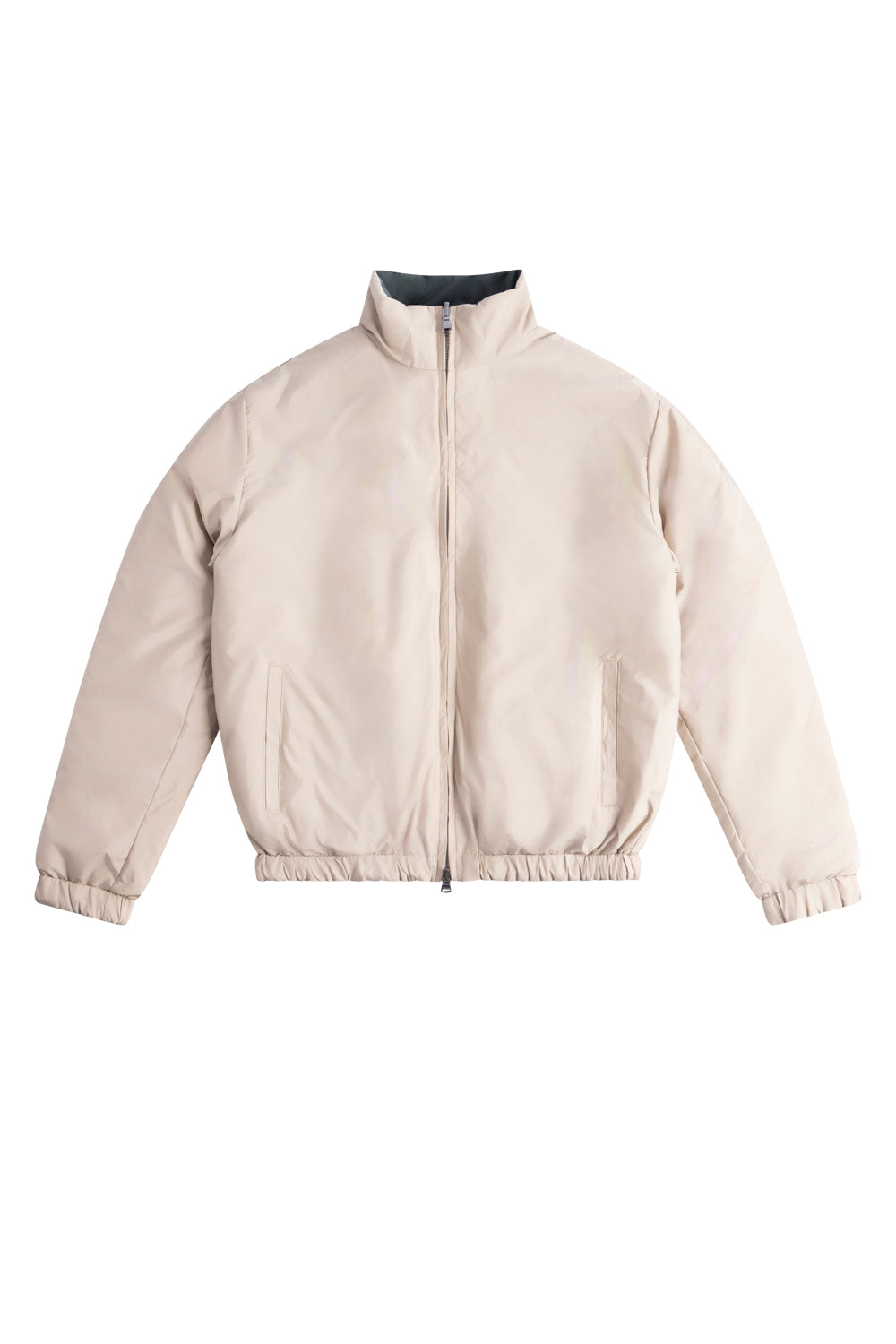 Reversible Jacket Green & Beige — Two Looks, One Essential