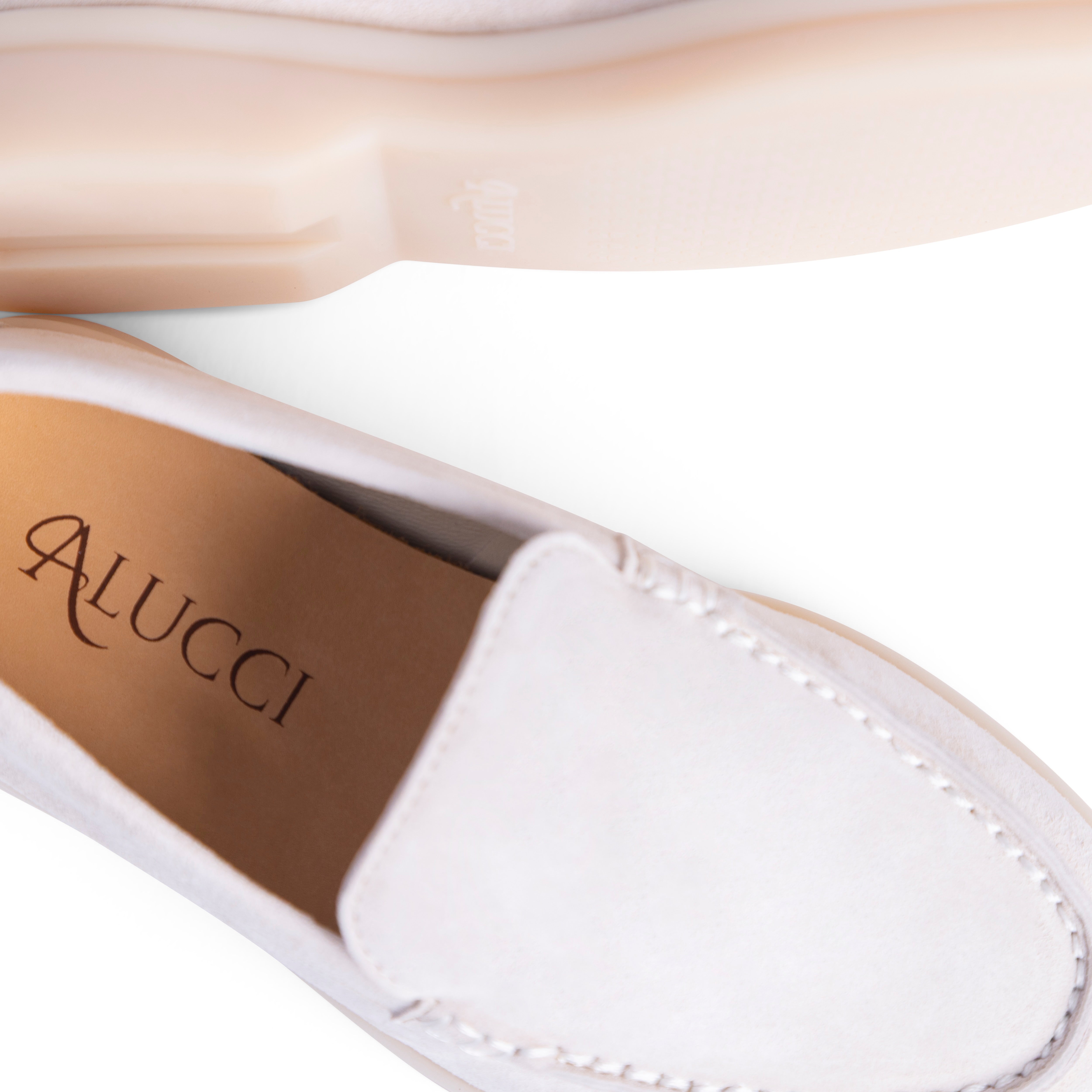 Beige Portofino Loafers Kids