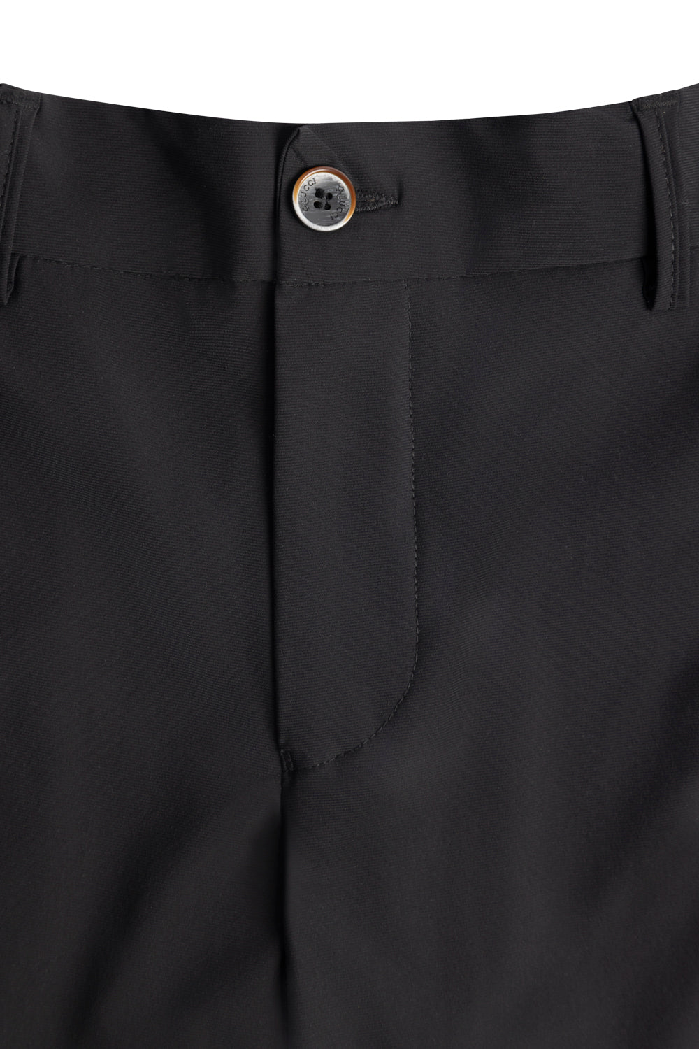 Tech Pantalon Black — Refined Everyday Fit
