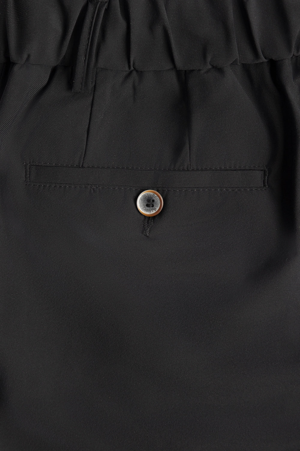 Tech Pantalon Black — Refined Everyday Fit