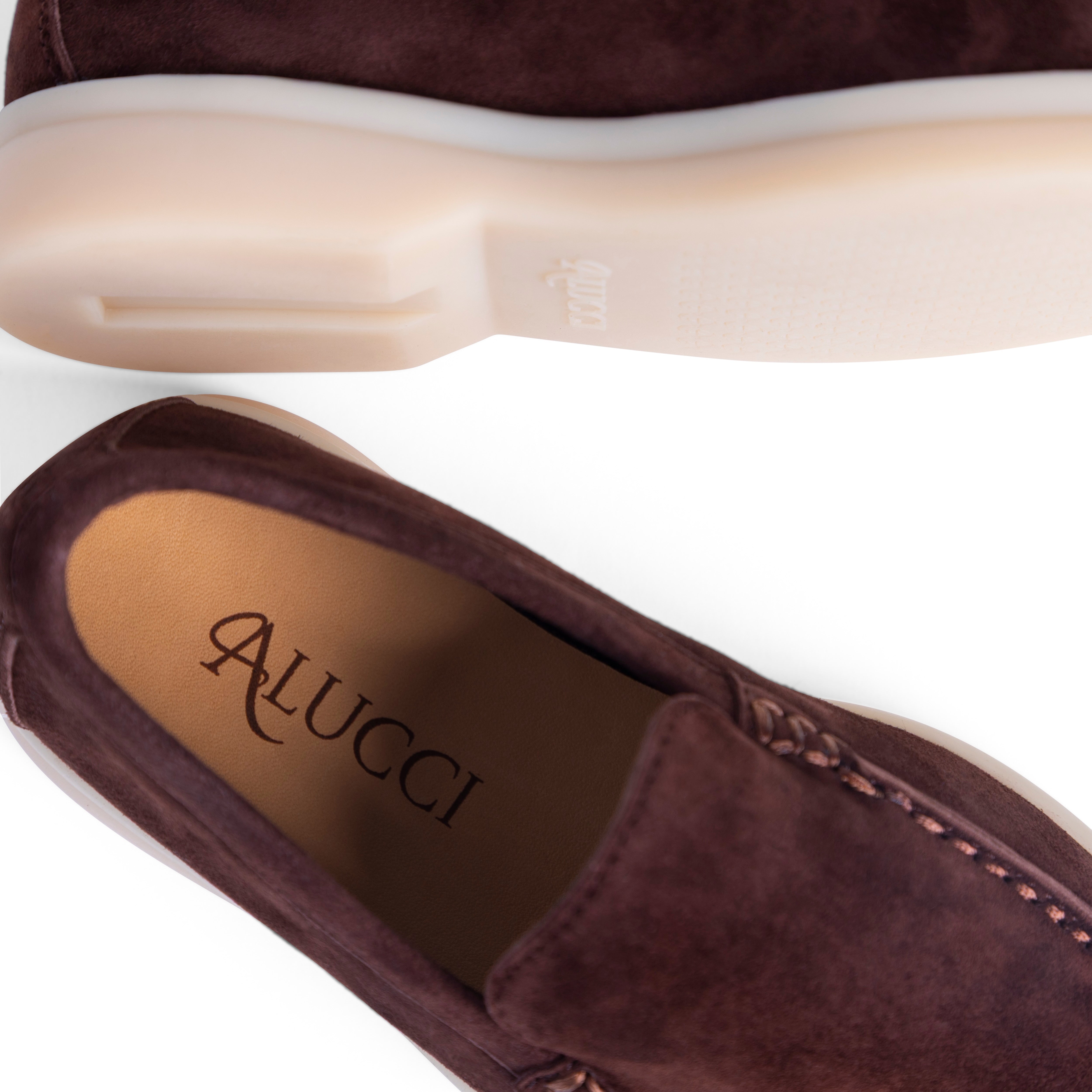 Brown Portofino Loafers Kids