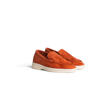 Cognac Portofino Loafers Kids