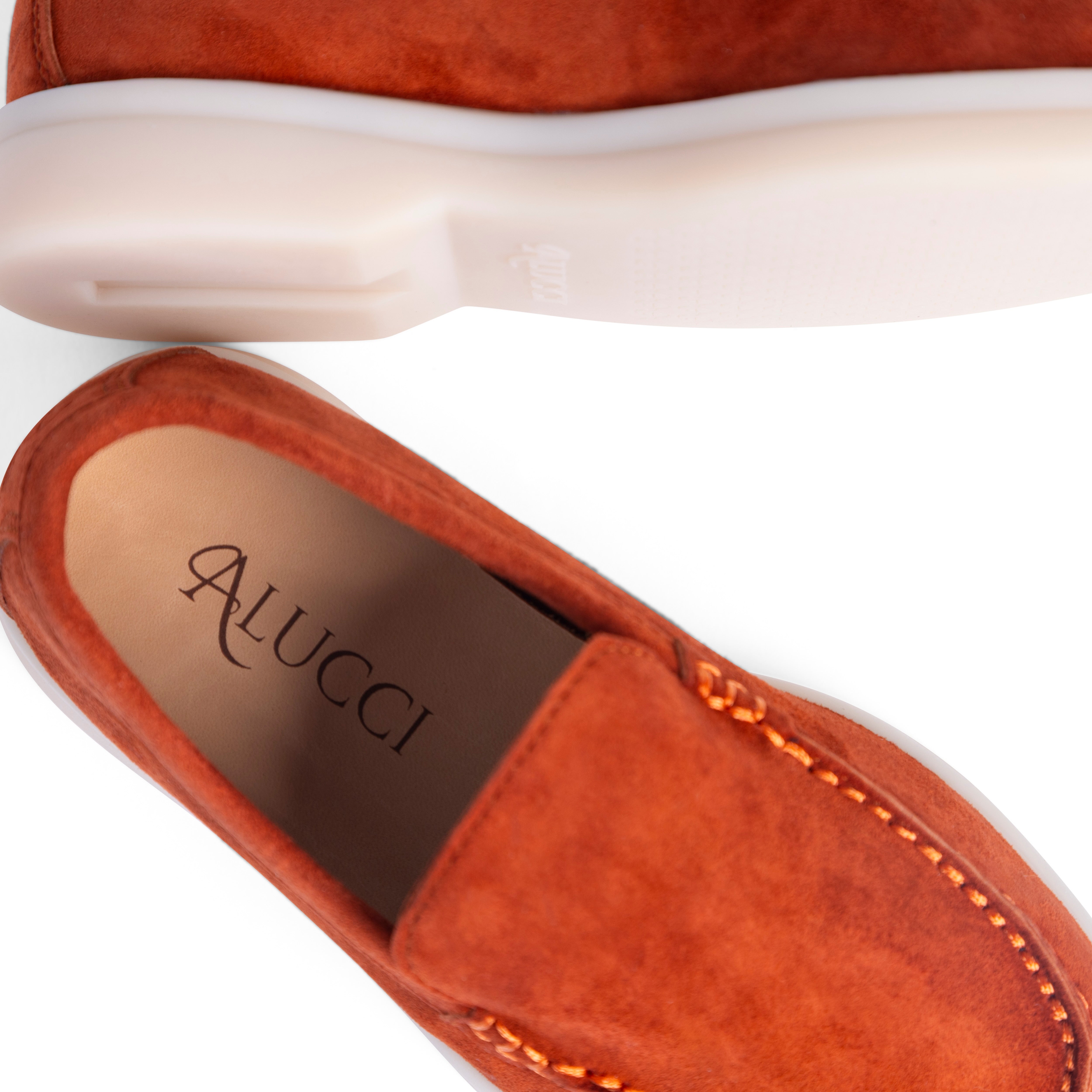 Cognac Portofino Loafers Kids